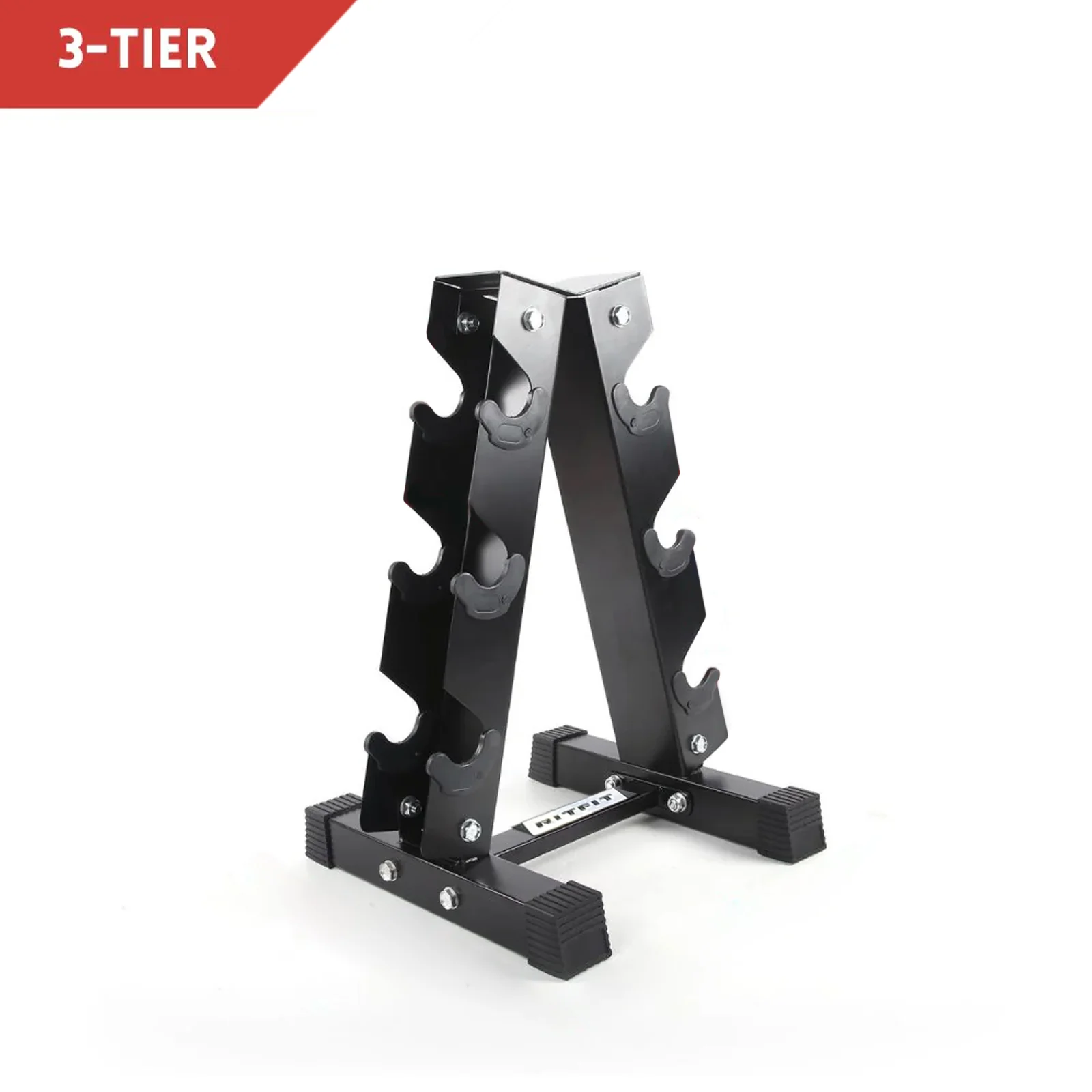RitFit A-Frame Dumbbell Storage Rack Stand 3/5/6 Pairs - Image 12
