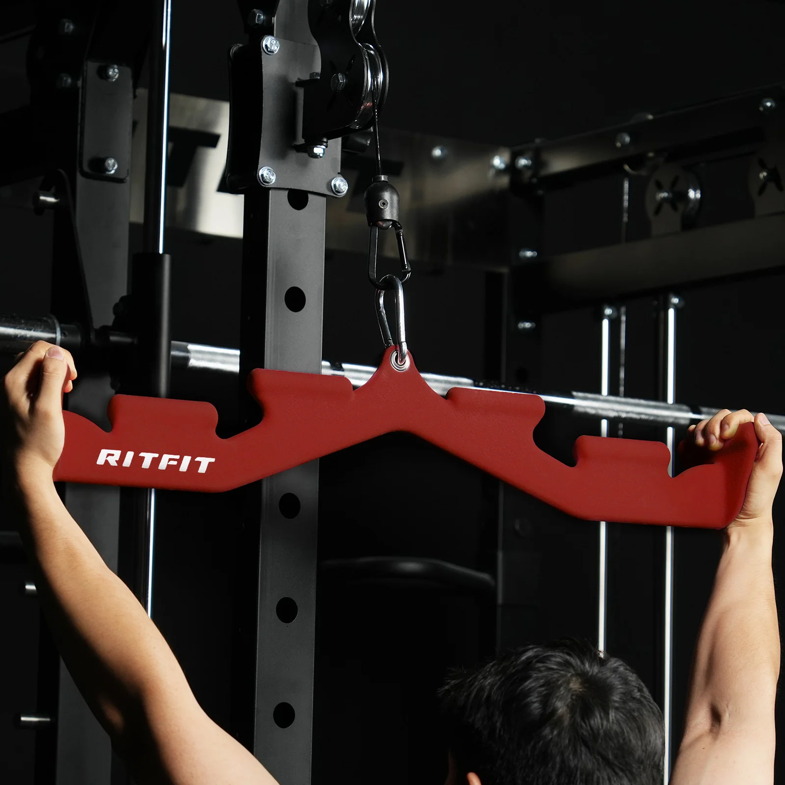 RitFit All-in-one Multi-Grip LAT Pull Down Bar - Image 8
