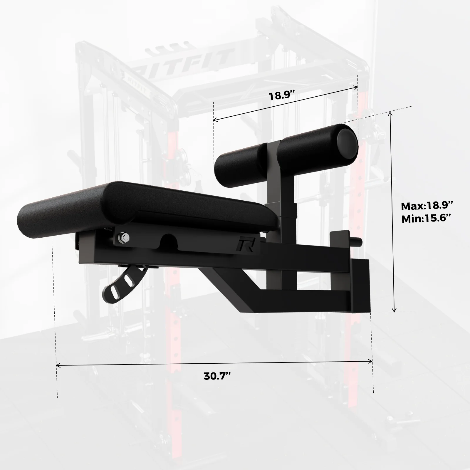 RitFit ASM2 Adjustable Integrated Leg Hold-Down Attachment with Seat (Only for M2) - Image 3