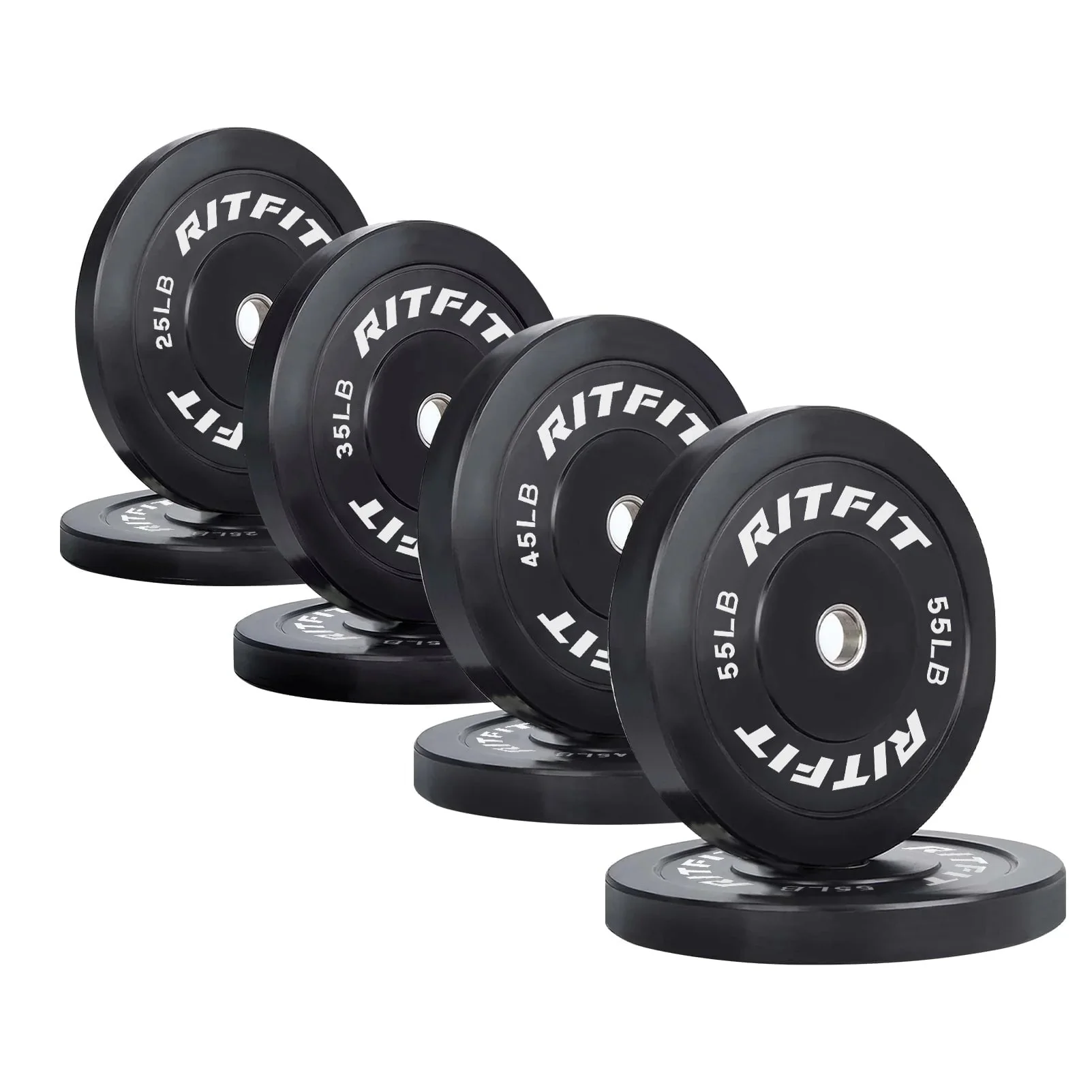 RitFit Olympic Bumper Weight Plates - 2-inch - Image 19