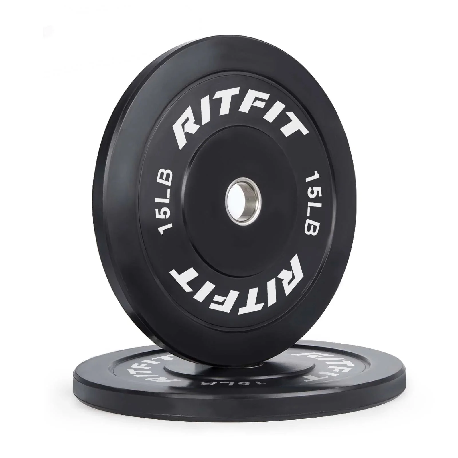 RitFit Olympic Bumper Weight Plates - 2-inch - Image 8
