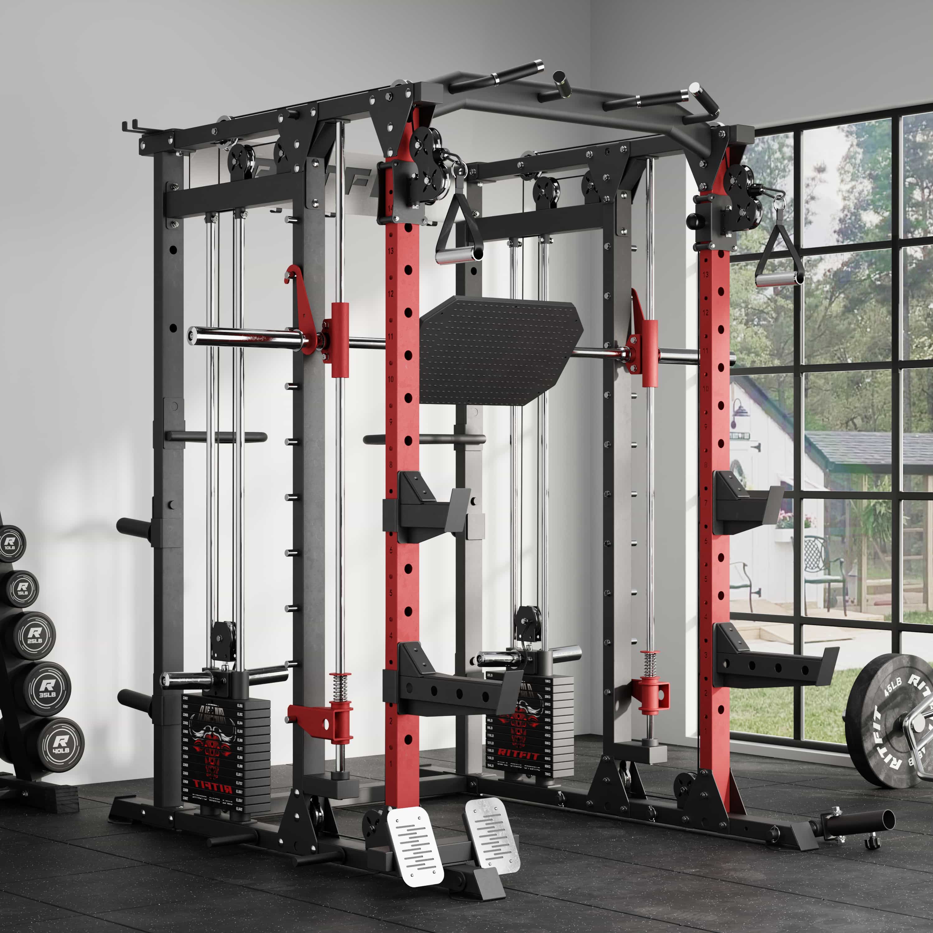 RitFit WSBFL Weight Stack Set 286lbs for Buffalo - Image 7