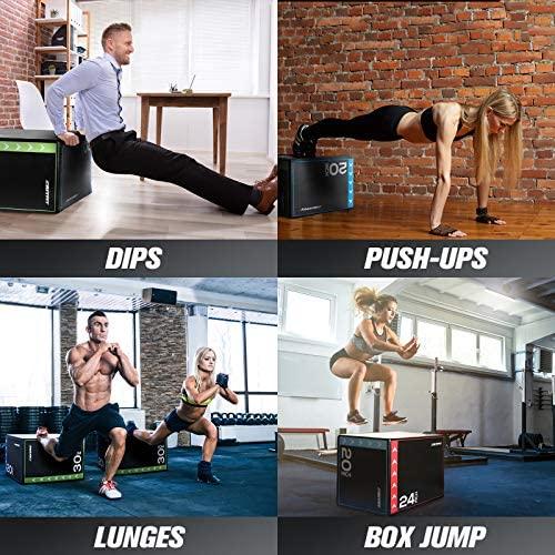 RitFit 3-in-1 Plyo Box Soft Foam Box Jump Platform - Image 11