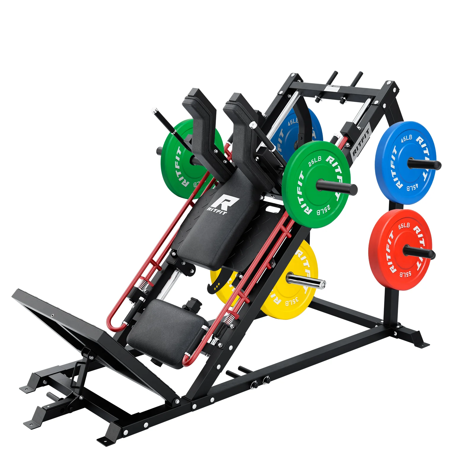 RitFit GAZELLE PRO 3-in-1 Leg Press & Hack Squat Machine Set - Image 5