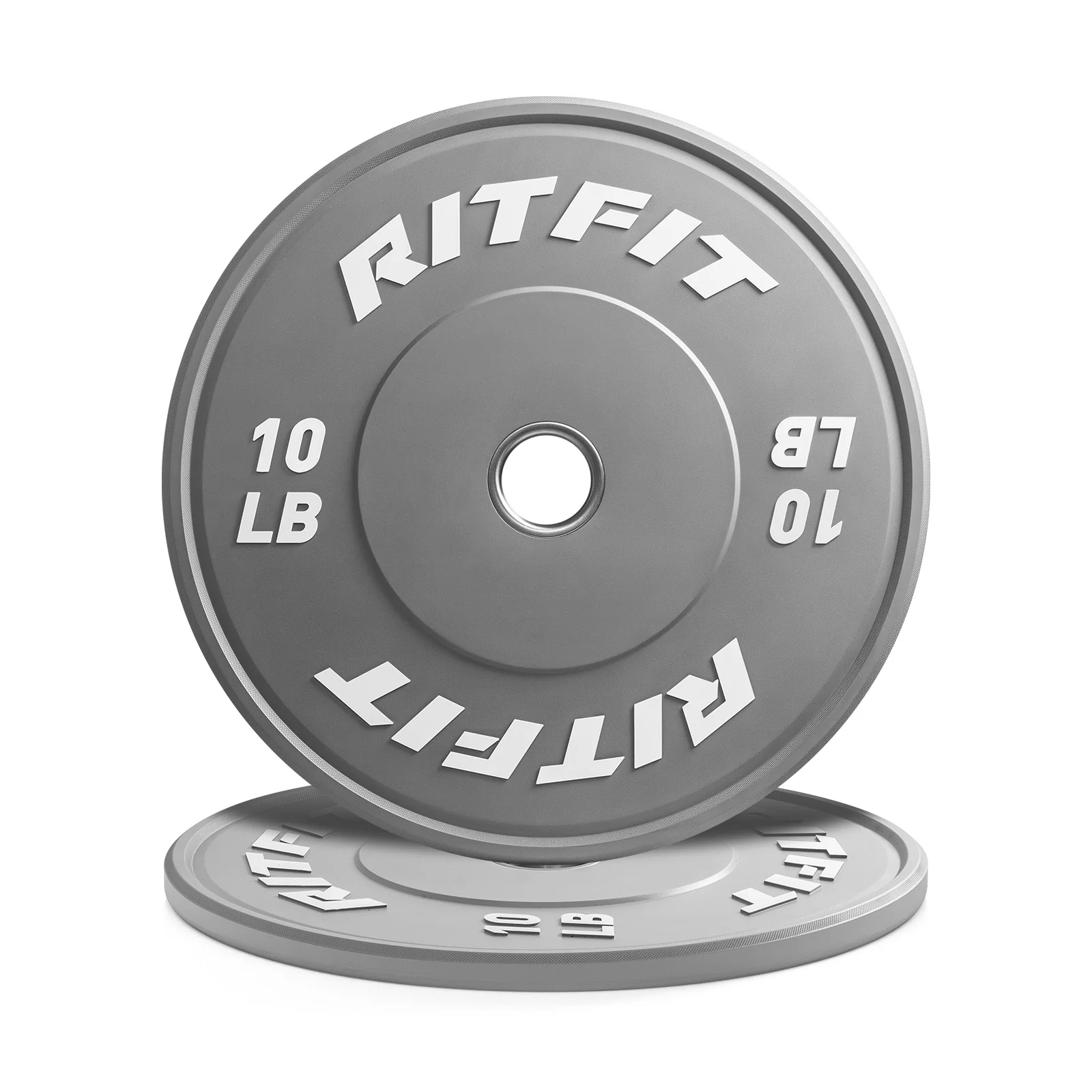 RitFit High-Grade Color Bumper Plates Olympic 2-Inch Rubber - Image 8