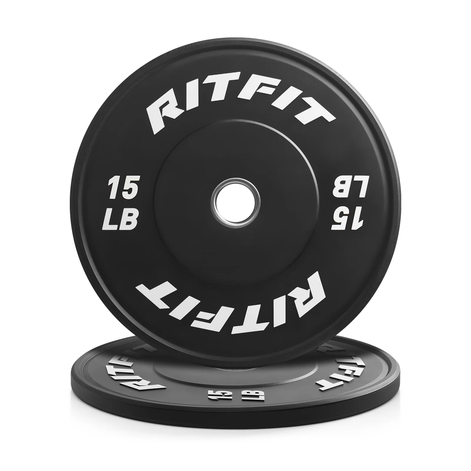 RitFit High-Grade Color Bumper Plates Olympic 2-Inch Rubber - Image 9