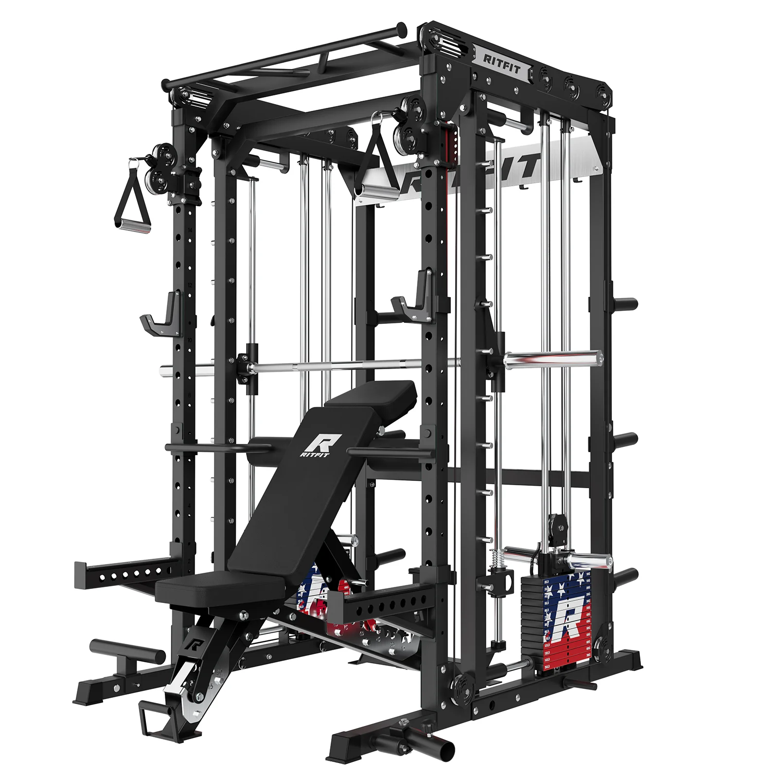 RitFit M2 SERIES Multi-Functional Modular Home Gym Package - Image 14