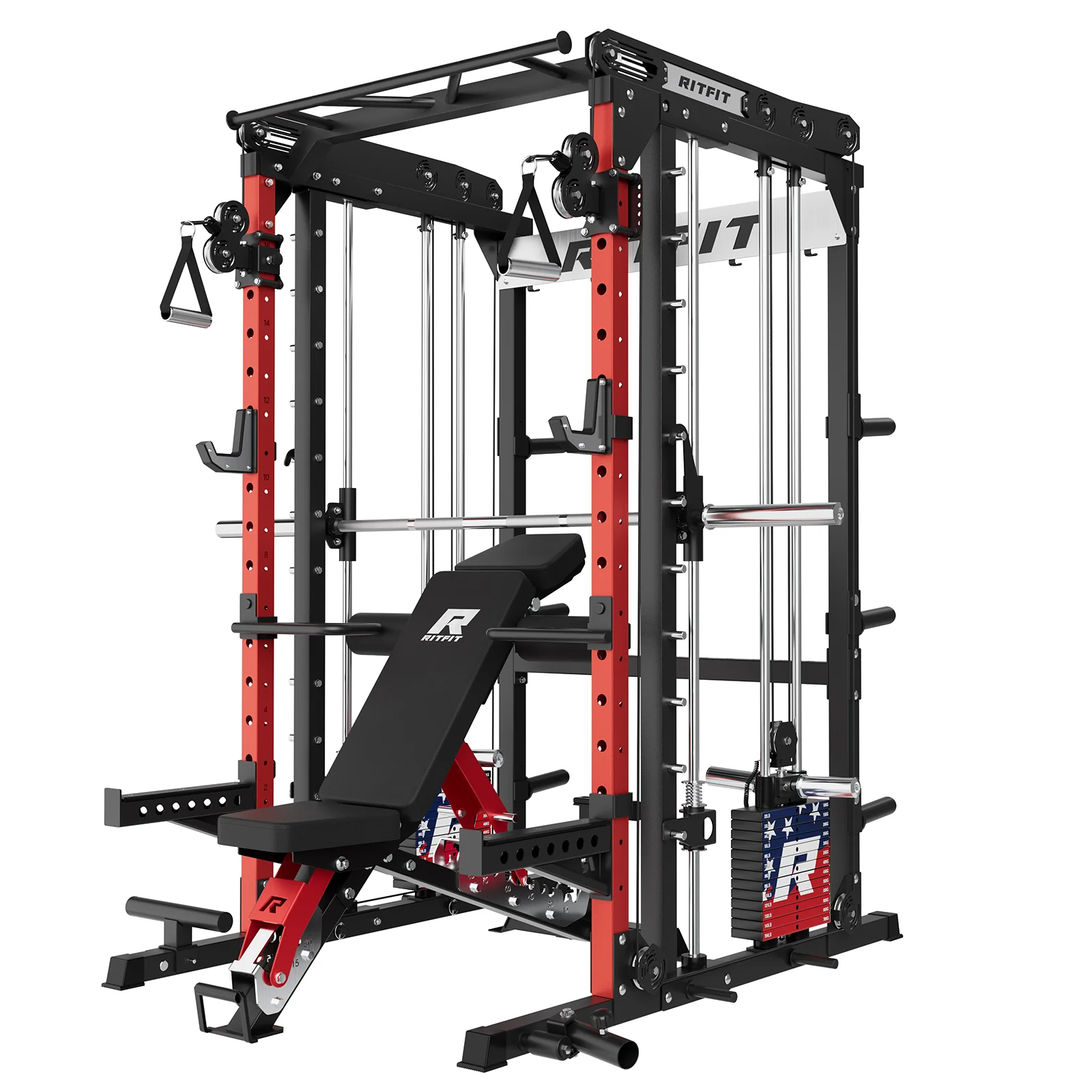 RitFit M2 SERIES Multi-Functional Modular Home Gym Package - Image 32
