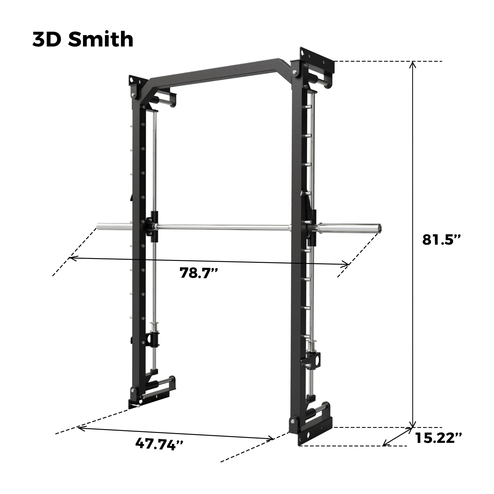 RitFit M2 Multi-Functional Modular Home Gym Smith Machine Tailored to All Fitness Levels - Image 5