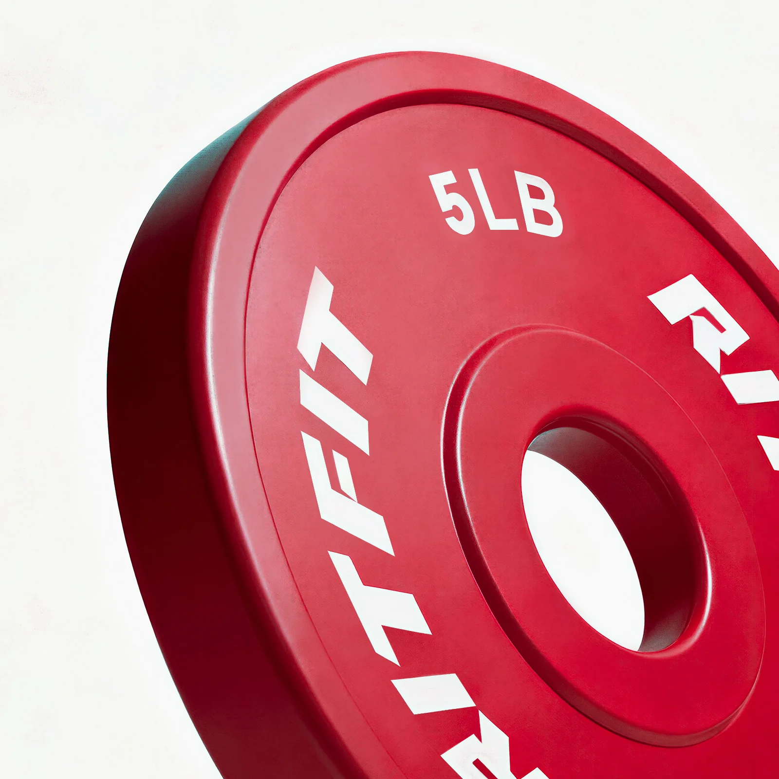 RitFit Mini Rubber Weight Plates Standard Set - Image 4