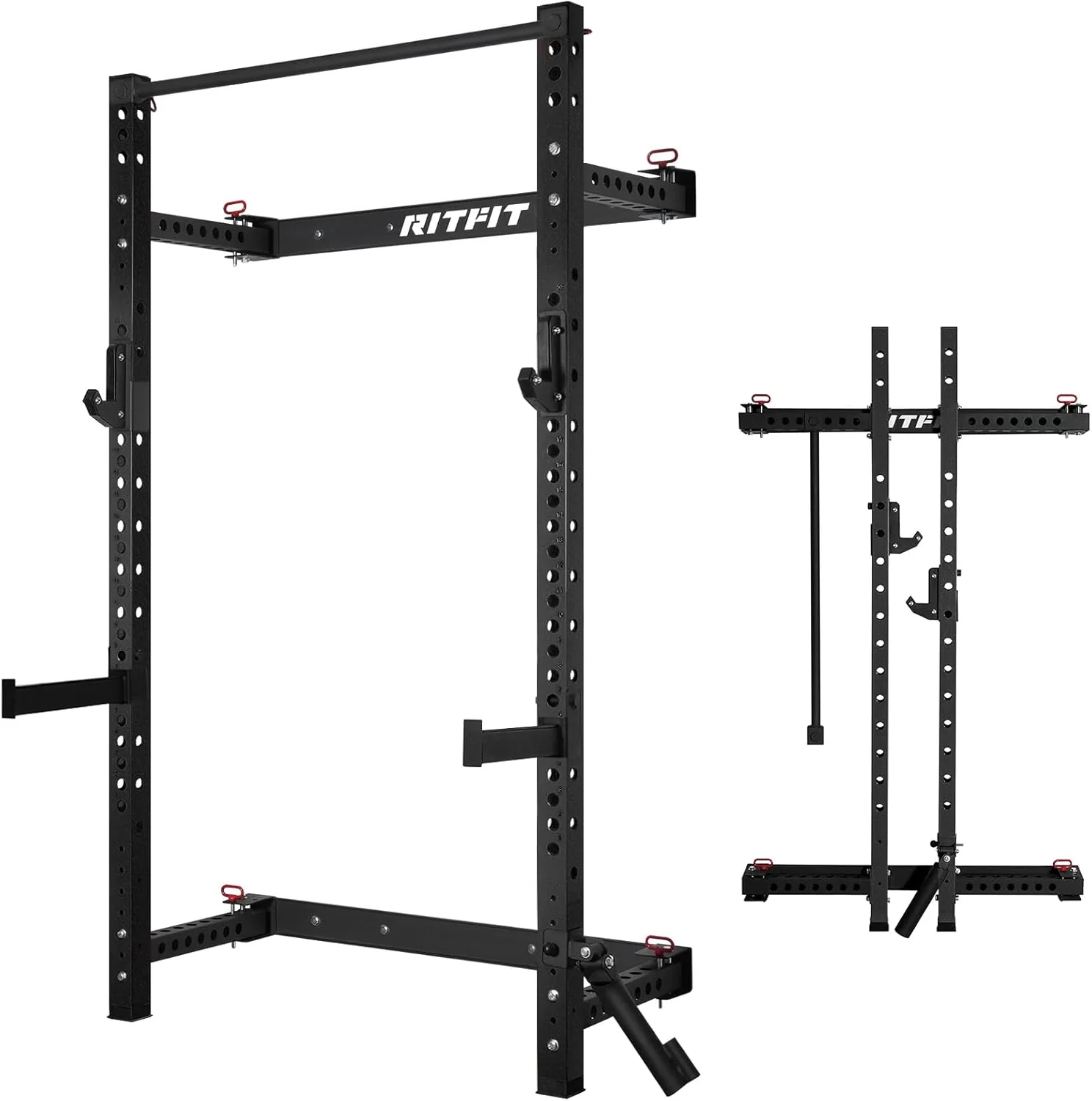 RitFit PWM02 Multi-Functional Folding Squat Rack - Image 10