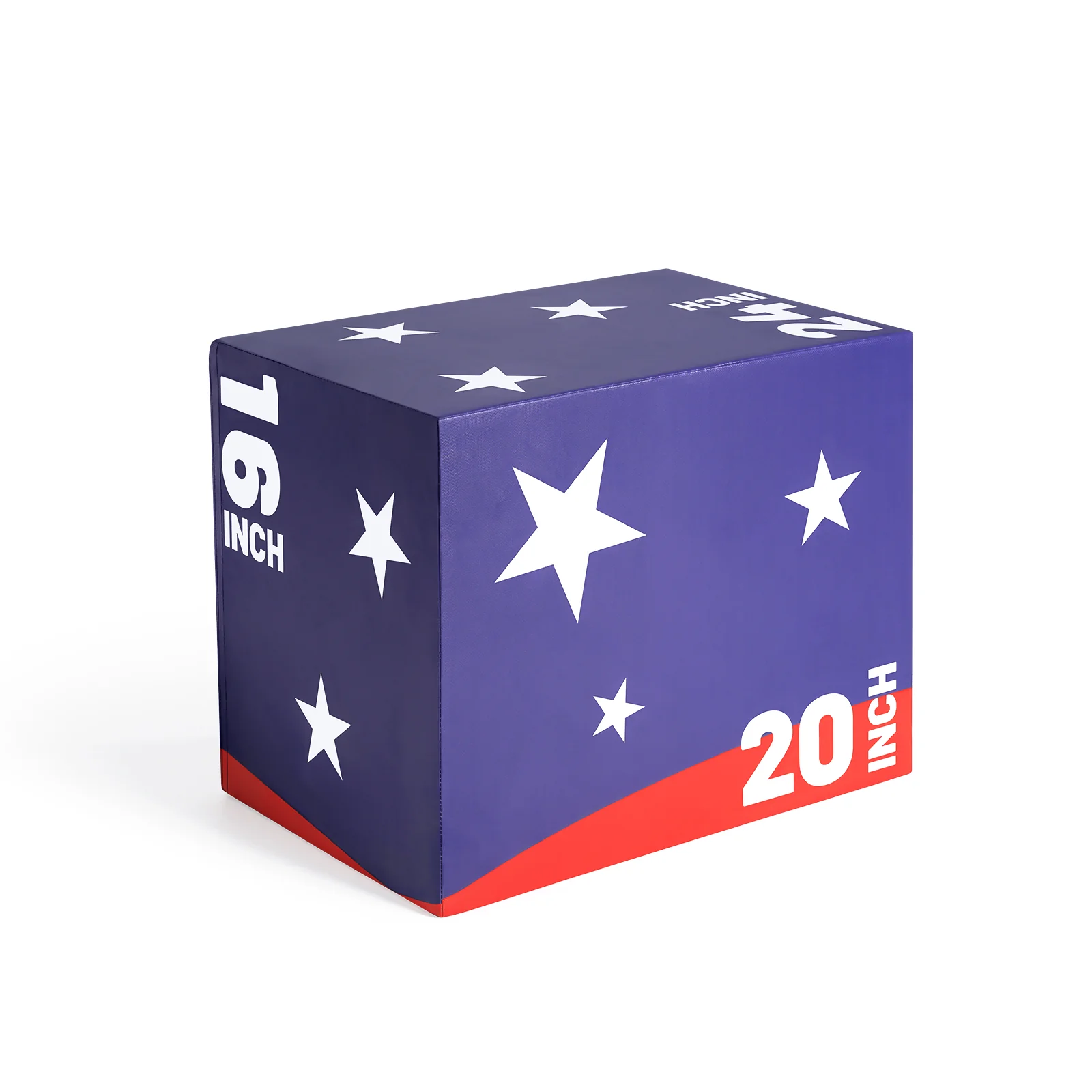 RitFit Patriotic Color 3-in-1 Foam Plyo Box - Image 3
