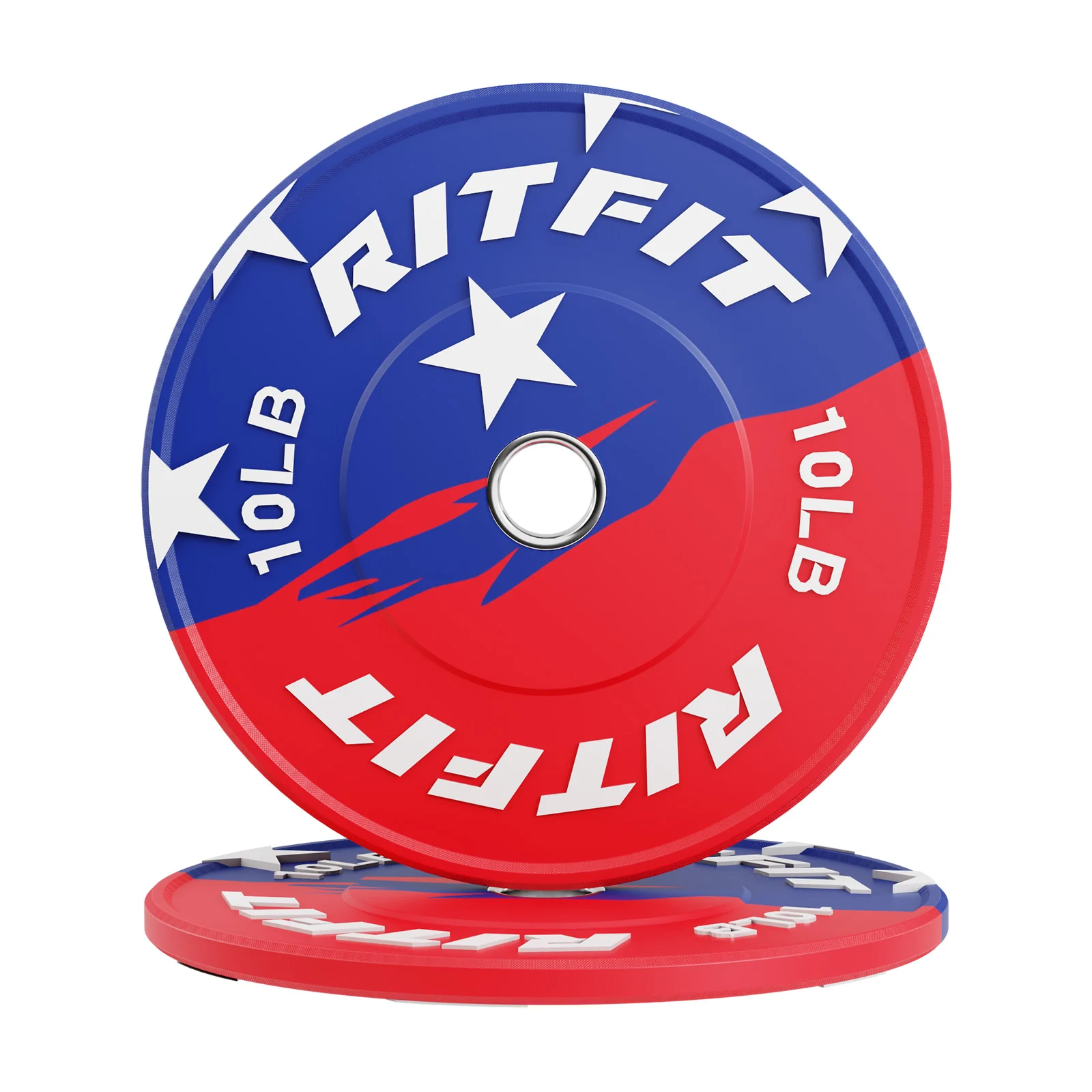 RitFit Patriotic Color Bumper Plates - 2 Inch - Image 4