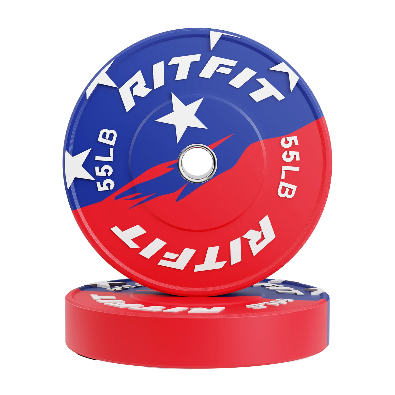 RitFit Patriotic Color Bumper Plates - 2 Inch - Image 9
