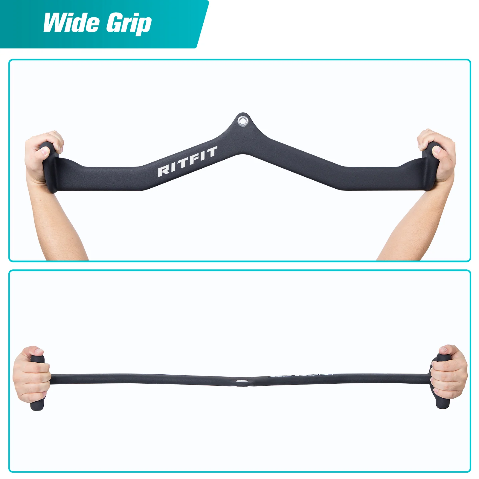 RitFit 5pcs Lat Pulldown Bar Combo - Image 10