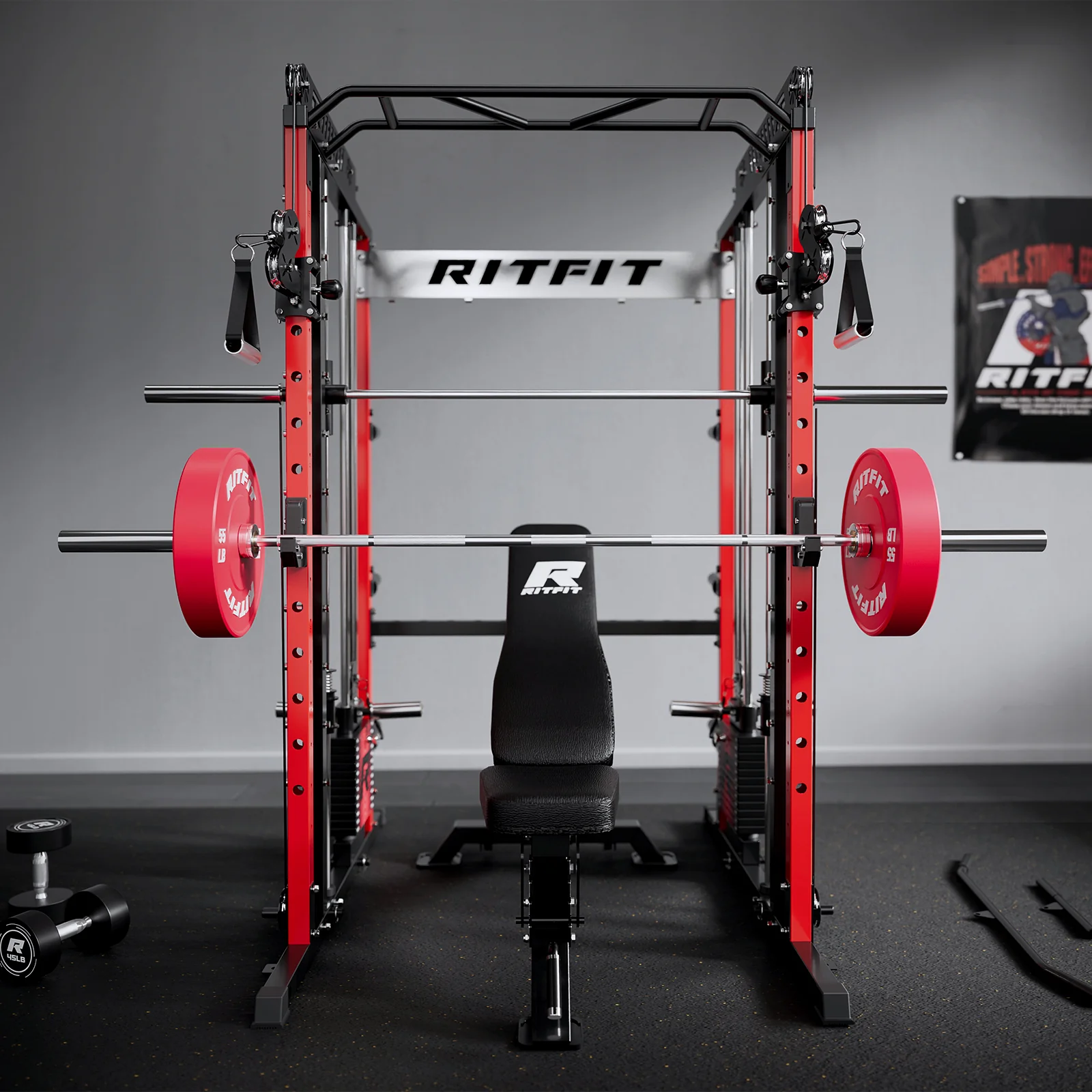RitFit Upgraded Sandwich J-Hooks for 2" X 2" Racks - Image 4