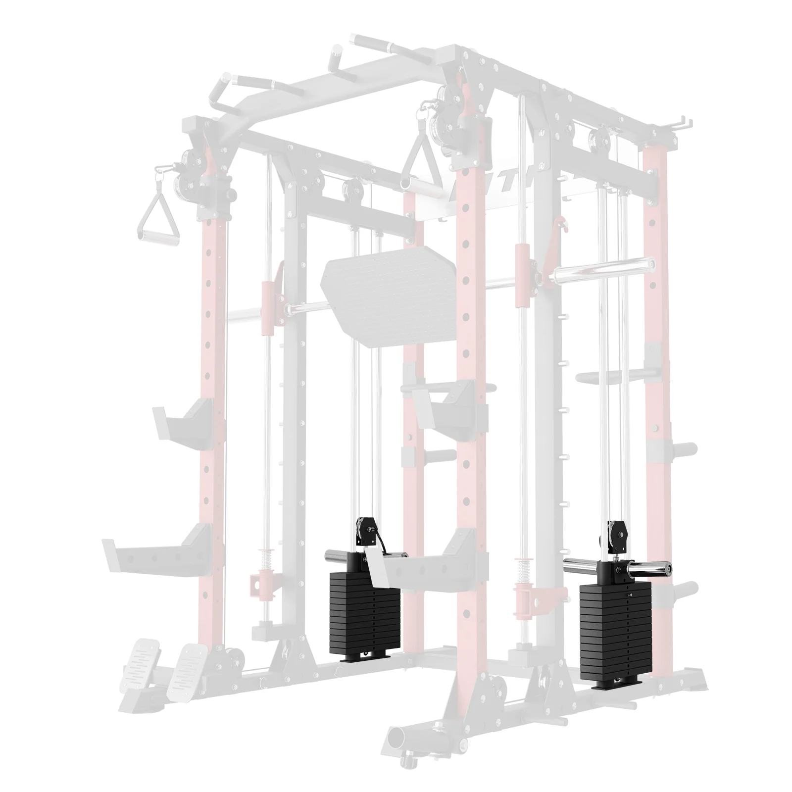 RitFit WSBFL Weight Stack Set 286lbs for Buffalo - Image 3