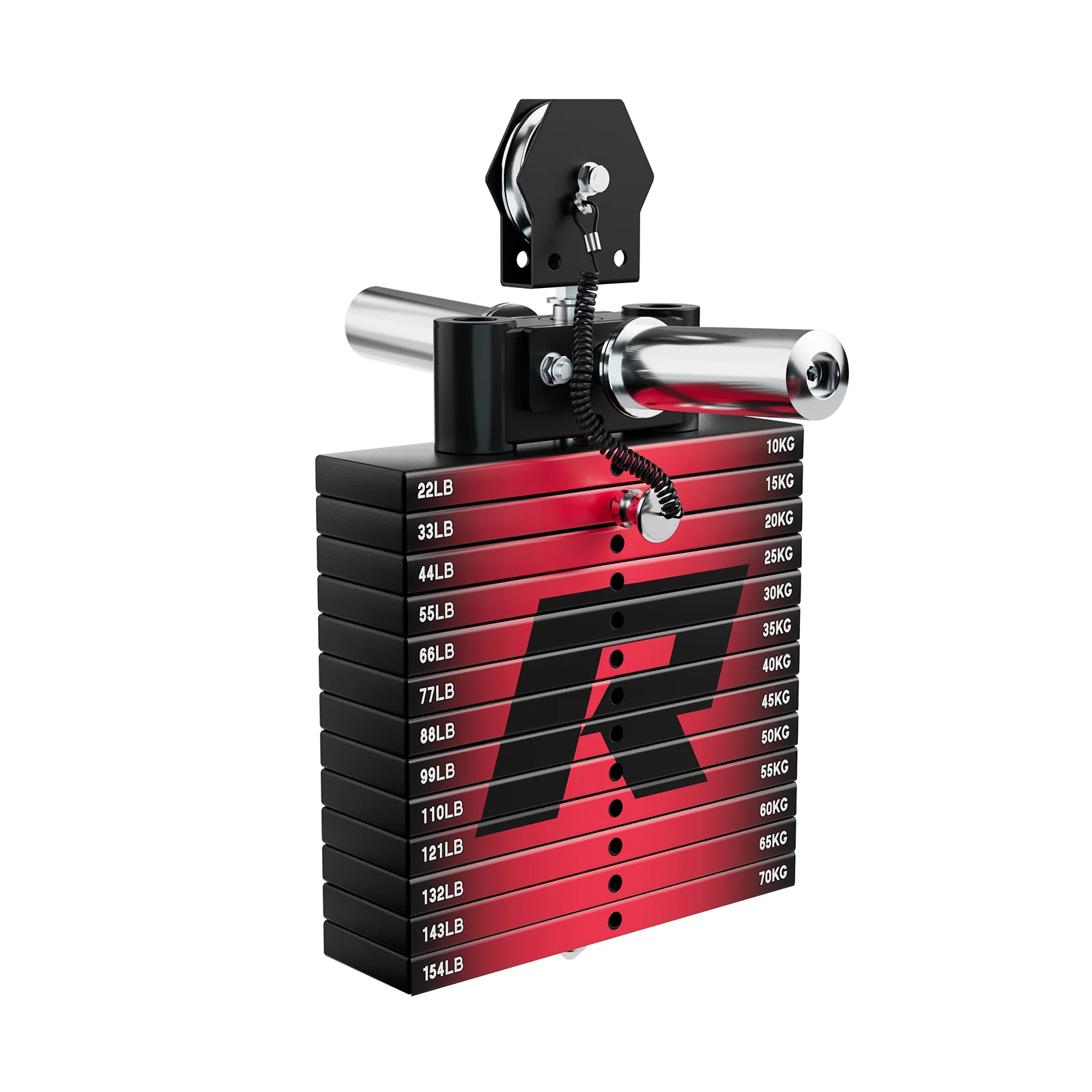 RitFit WSM2 Weight Stack Set 286lbs for M2 / M2 3D - Image 7